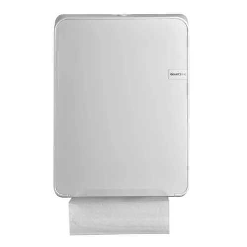 Dispenser Euro White Quartz vouwhanddoekdispenser (per stuk)