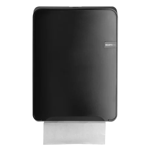 Dispenser Euro Black Quartz vouwhanddoekdispenser (per stuk)