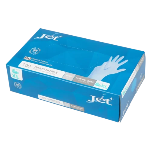 Nitril handschoenen blauw CAT III ongepoederd X-large (10 x 100 stuks per doos)
