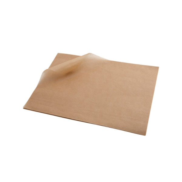 Vetvrij papier 25x20 cm bruin onbedrukt 500-pack