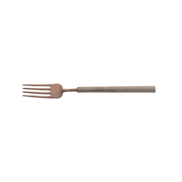 Tafelvork 18/10 mat choco/antraciet 20,4 cm