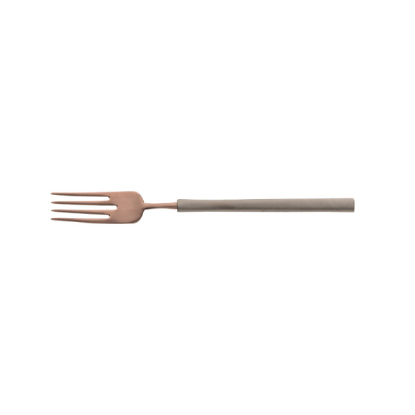 Visvork 18/10 mat choco/antraciet 20,4 cm