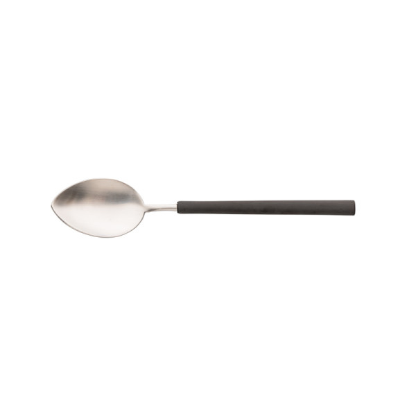 Tafellepel 18/10 vintage/mat black 20,4 cm
