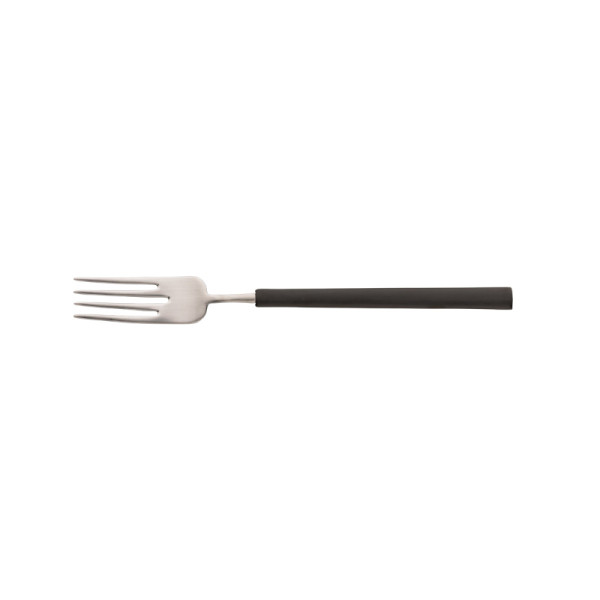 Visvork 18/10 vintage/mat zwart 20,4 cm