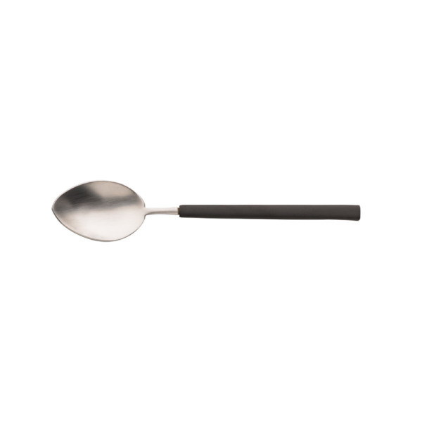 Theelepel 18/10 vintage/mat zwart 13,8 cm