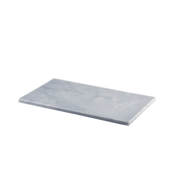 Grijs marmeren plateau rechthoekig 32 x 18 cm