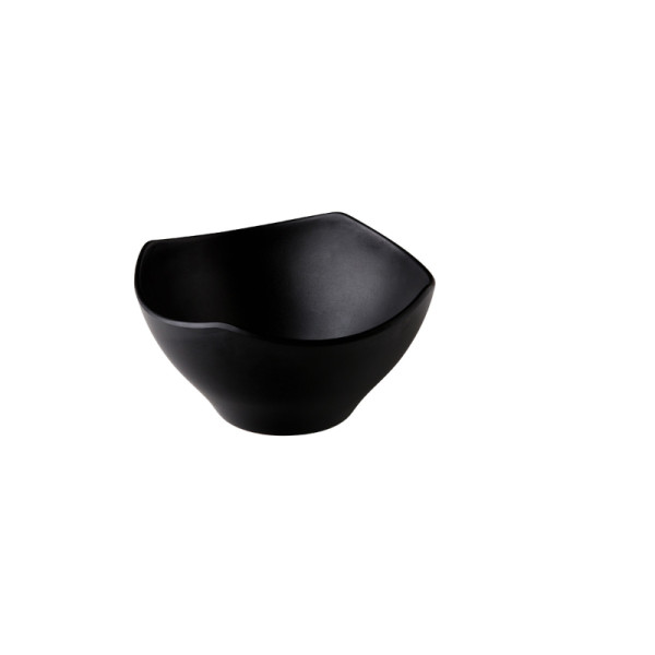 Schaal Zen Square zwart 21 cm