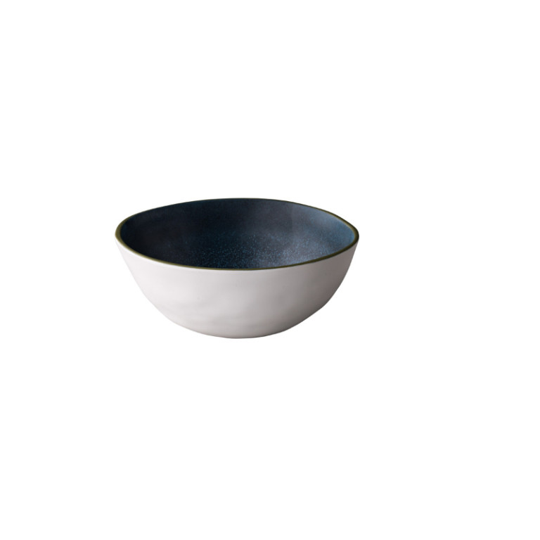 Ocean kom organisch donkerblauw 20,5 cm