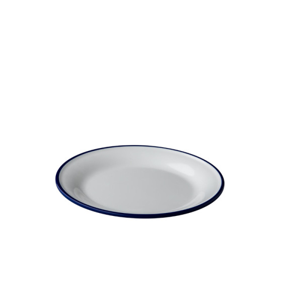 Emaille-look bord 22 cm