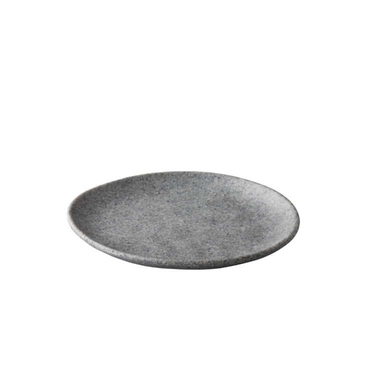 Pebble Grey organisch bord 23 cm