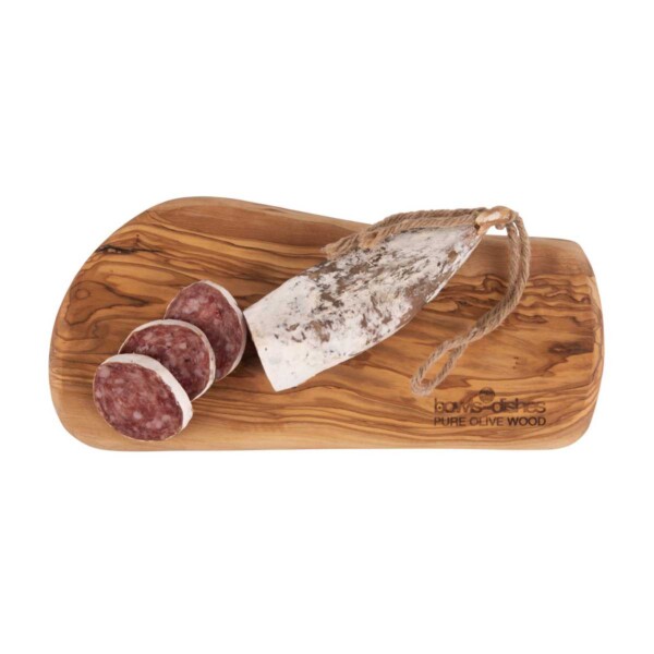 Pure Olive Wood Borrelplank 2 cm dik <br /> 20 t/m 25 cm