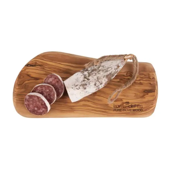 Pure Olive Wood Borrelplank 2 cm dik <br /> 20 t/m 25 cm
