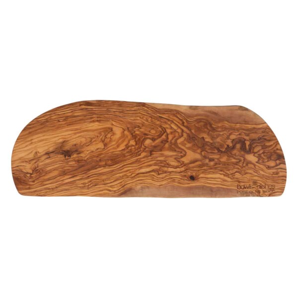 Pure Olive Wood Borrelplank 2 cm dik <br /> 55 t/m 60 cm