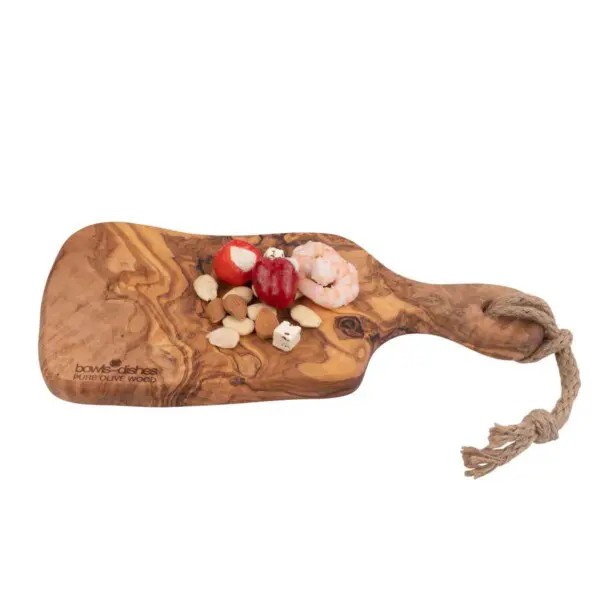 Pure Olive Wood Serveerplank <br /> 48 x 18 x 2 cm - Afbeelding 2