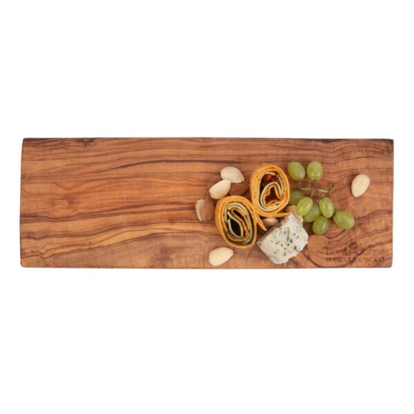 Pure Olive Wood Rechthoekige Plank <br /> 35 x 12 x 1.5 cm