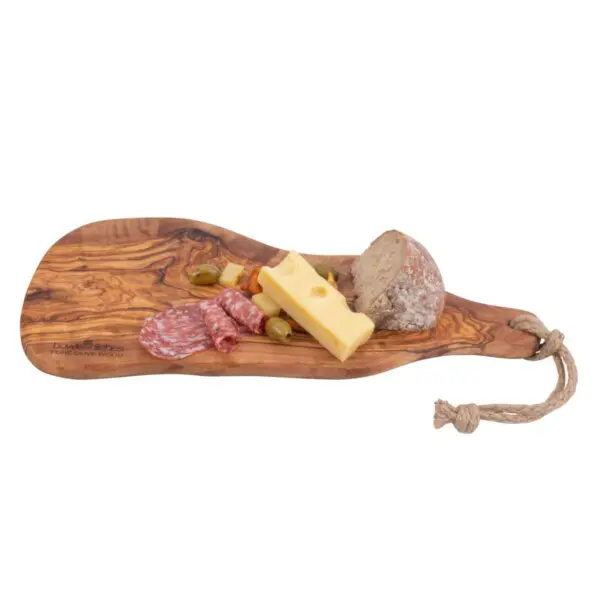 Pure Olive Wood Serveerplank Rustiek <br /> 40 t/m 45 x 2 cm - Image 2