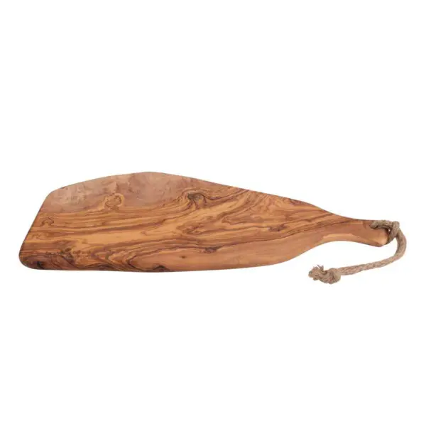 Pure Olive Wood Serveerplank Rustiek <br /> 50 t/m 55 x 2 cm - Afbeelding 2