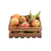 Pure Olive Wood <br /> Fruitkist 30 x 25 x 11 cm