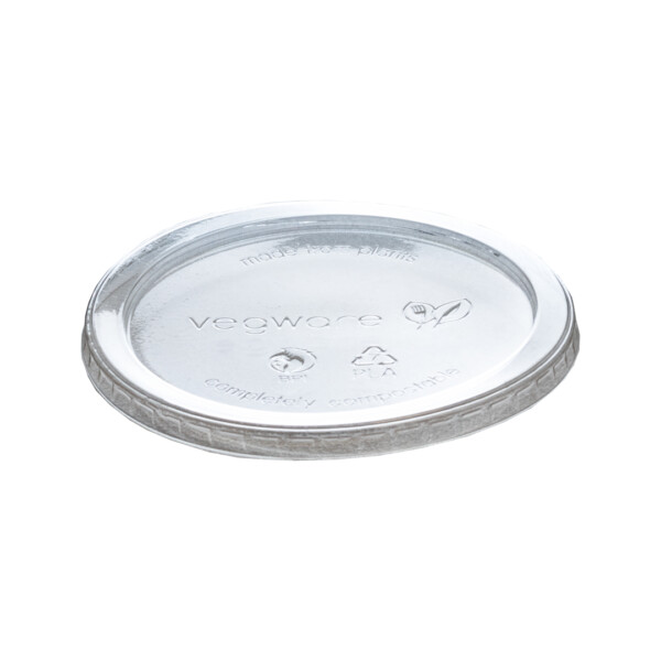 PLA deksel <br /> Voor deli containers <br /> Ø 11,5 cm (50 stuks)