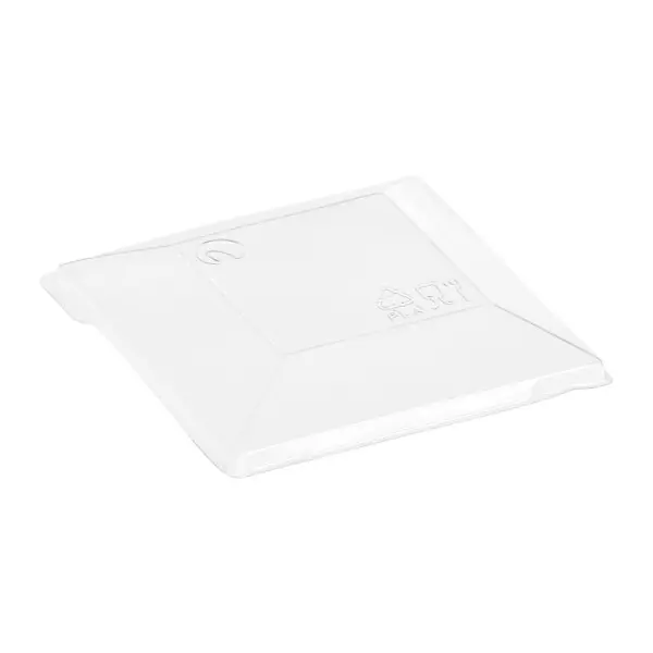 PLA <br /> Deksel voor amusebakje 'Kova' <br /> 7 x 7 cm (50 stuks)