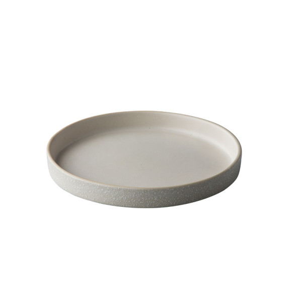 Bristol bord tweezijdig opstaande rand wit 22 cm