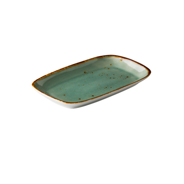 Bord rechthoekig reactive blue 24,7 x 15,4 cm