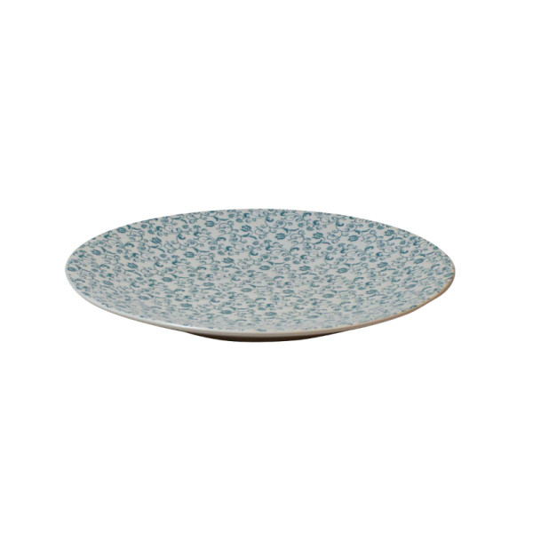 Barcelona bord blauw 27 cm