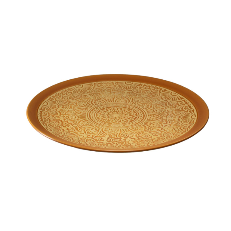 Barcelona bord oker 35 cm