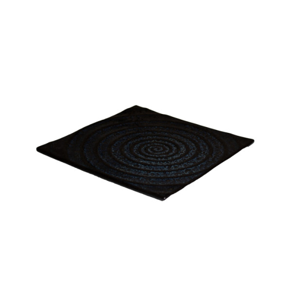 Sakura bord vierkant blauw 20,5 x 20,5 cm
