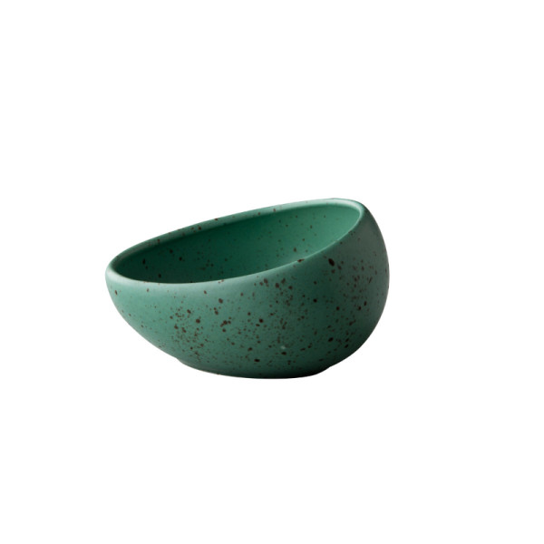 Tinto kom schuin mat groen M 10 cm