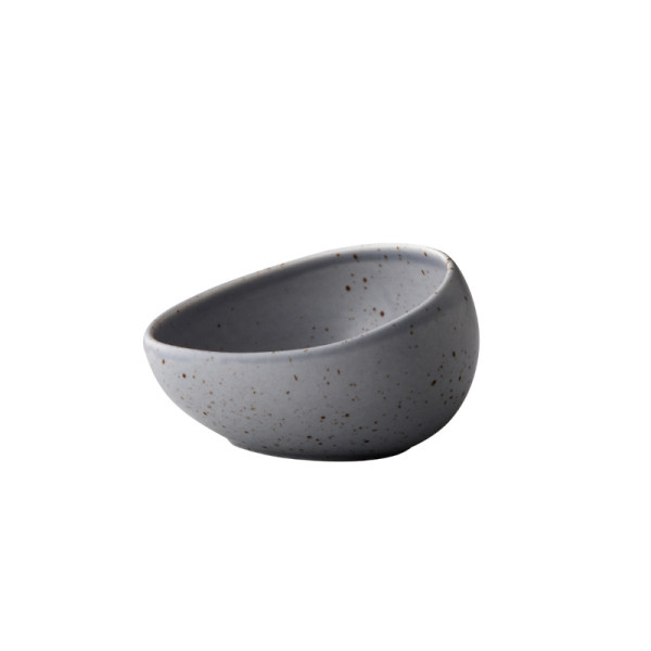 Tinto kom schuin mat grijs M 10 cm