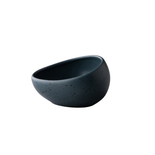 Tinto kom schuin mat donkergrijs M 10 cm