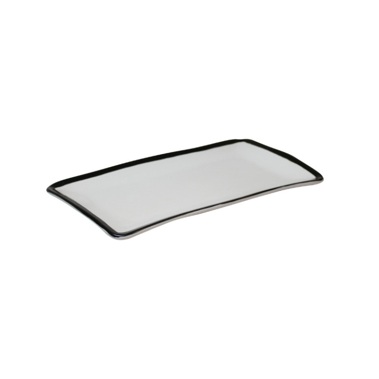 Q Authentic Eclipse bord rechthoekig 27,5x15,6