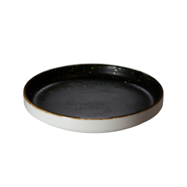 Amazon Jungle Green bord opst. rand stapelb. 20,6