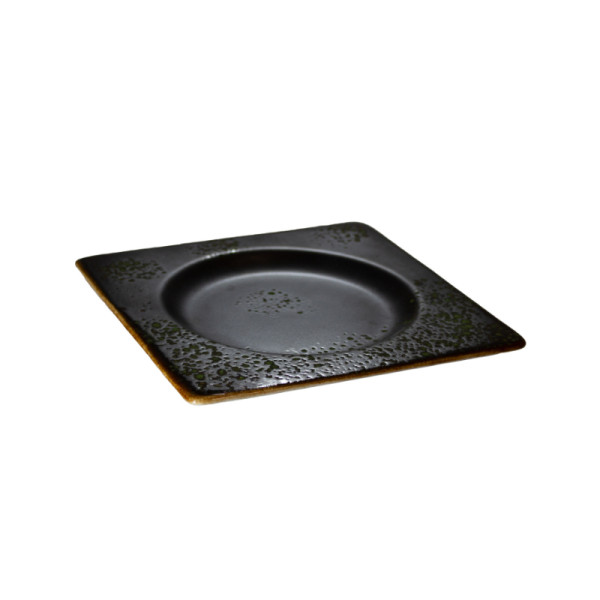 Amazon Jungle Green bord vierkant 21 cm