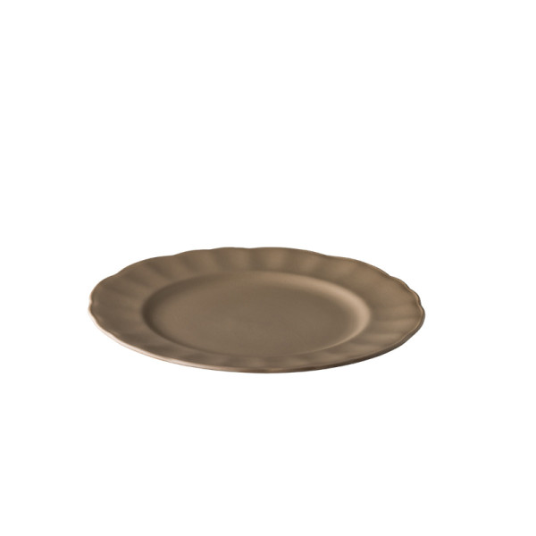 Blossom bord bruin 28 cm