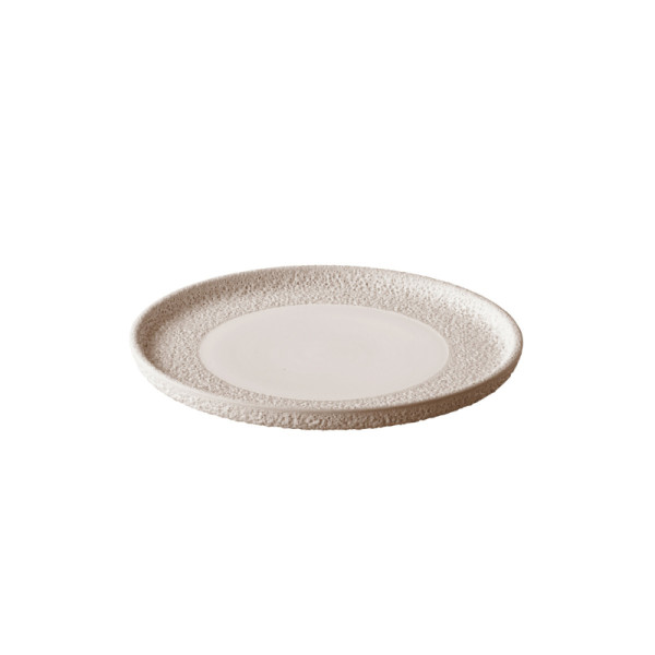 Vulcanic bord wit M 22 cm