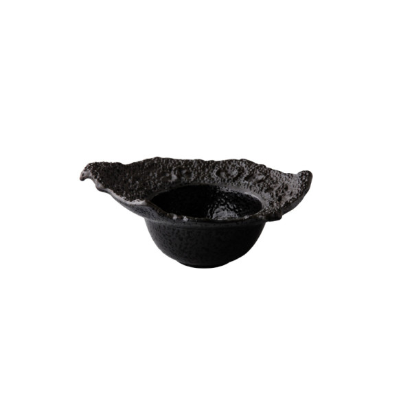 Coral kom zwart 18,5 x 16 x 7,6 cm