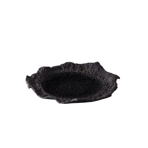 Coral bord zwart 32 x 28 cm