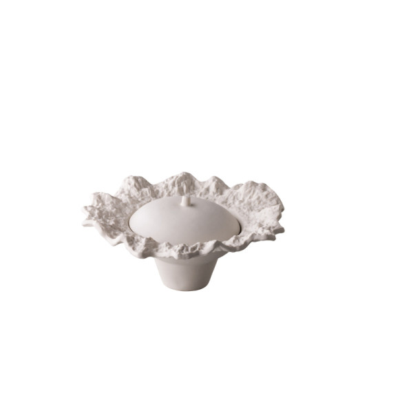 Everest kom met deksel wit M 22 (12) x 10,5 300ml