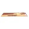 Pure Rose Wood Serveerplank Met Metalen Handgreep <br /> 69 x 20 x 2 cm - Image 2