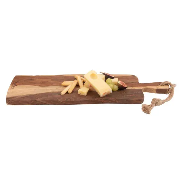 Pure Rose Wood Serveerplank Rustiek <br /> 49 x 18 x 2 cm