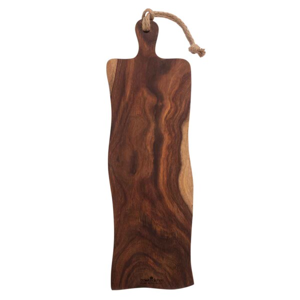 Pure Rose Wood Serveerplank Rustiek <br /> 59 x 18 x 2 cm - Afbeelding 2