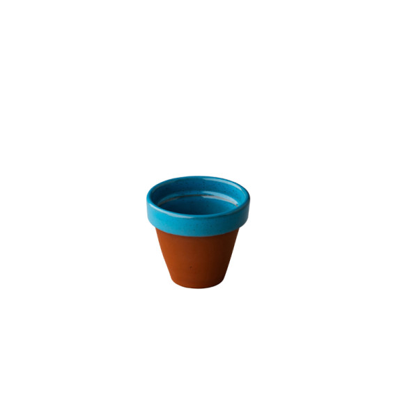 Stoneheart pot blauw 6,5 x 6 cm 90ml