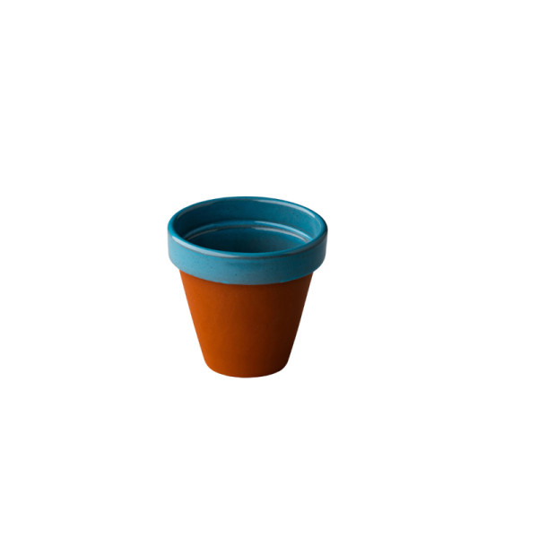 Stoneheart pot 8,5 x 7,5 cm blauw 156ml