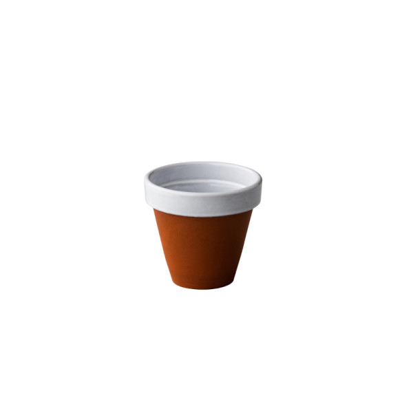 Stoneheart pot wit 8,5 x 7,5 cm 150ml
