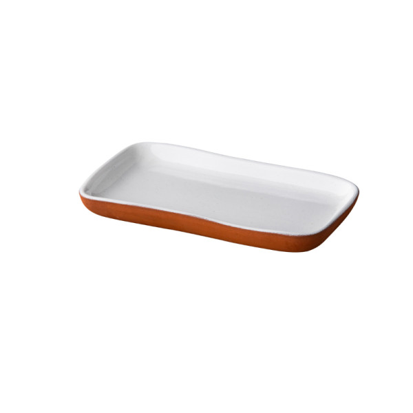 Stoneheart snack tapas bord wit 19 x 11,2 cm