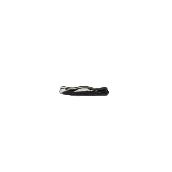 Bestekhouder glas black swirl 10,5 x 2,5 x 1,5 cm