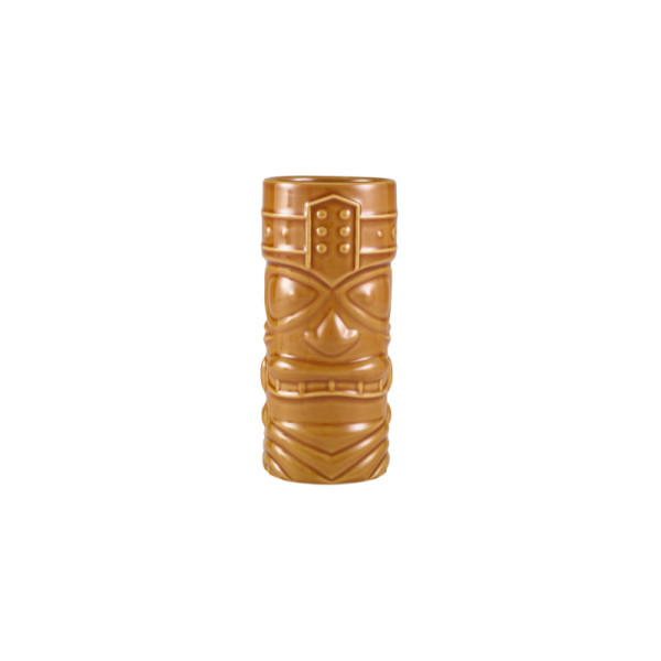 Tiki beker bruin 400 ml