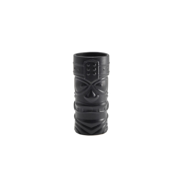 Tiki beker zwart 400 ml